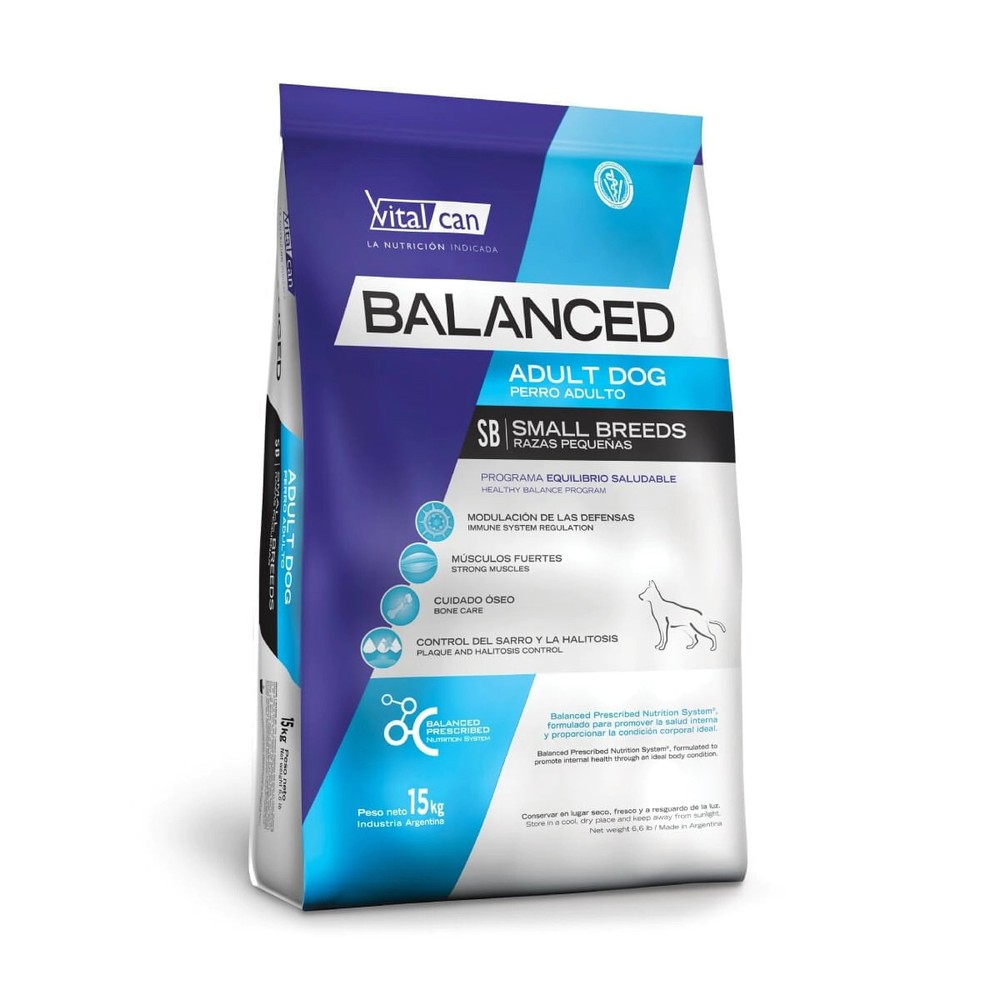 [11727] Balanced Perro Adulto Raza Pequeña (3 kg)
