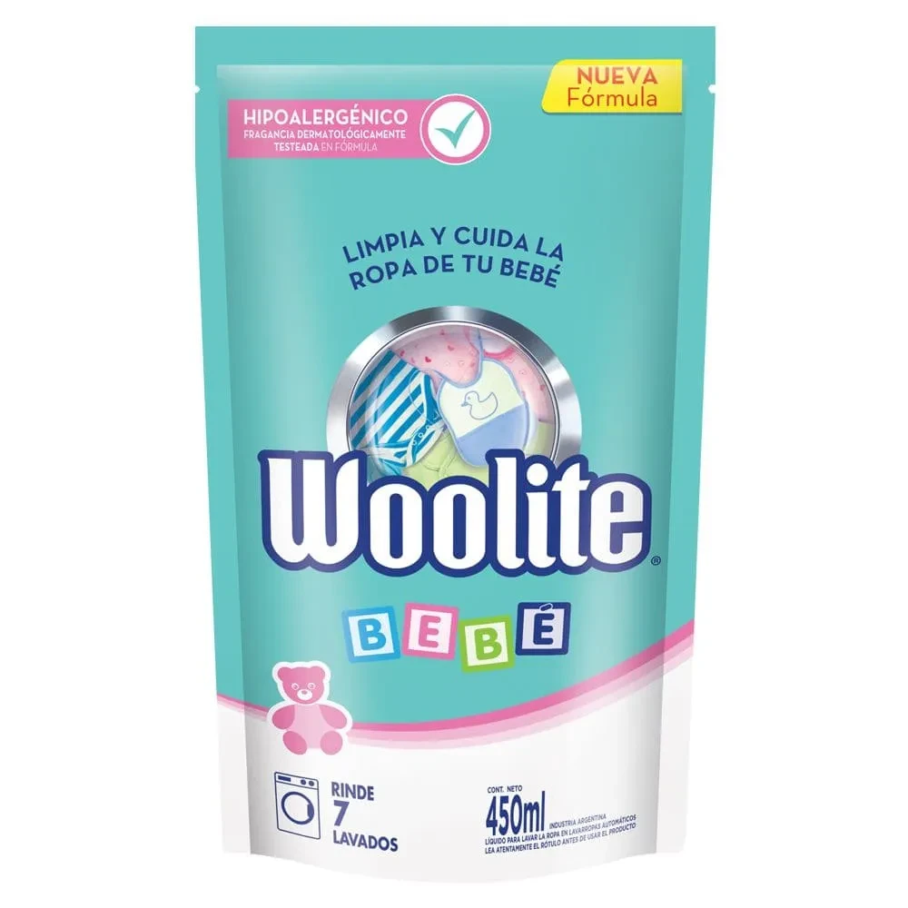 WOOLITE BEBE DP 450 ML