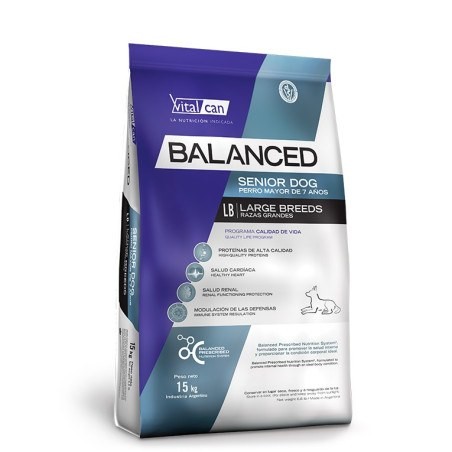 Balanced Perro Senior Raza Grande