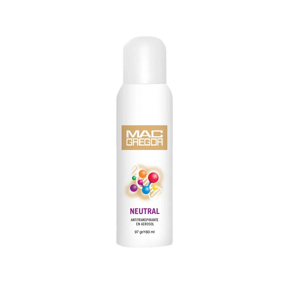 MAC GREGOR ANTITRANSPIRANTE AERO NEUTRAL 48H 160ML