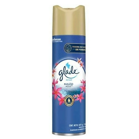 PACK GLADE AEROSOL PARAISO AZUL 360 CC X 6 U