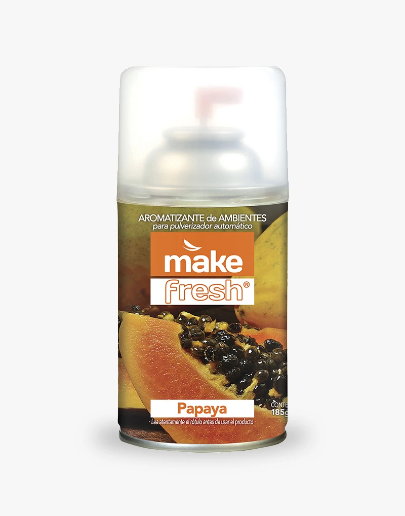 PAPAYA FRAGANCIA EN AEROSOL MAKE X6UNI.