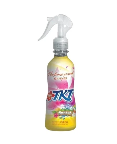 PERFUME PARA ROPA TKT CON GATILLO 250CC SUNSET