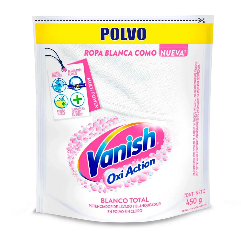 VANISH POLVO BLANCO D/P 450 GR