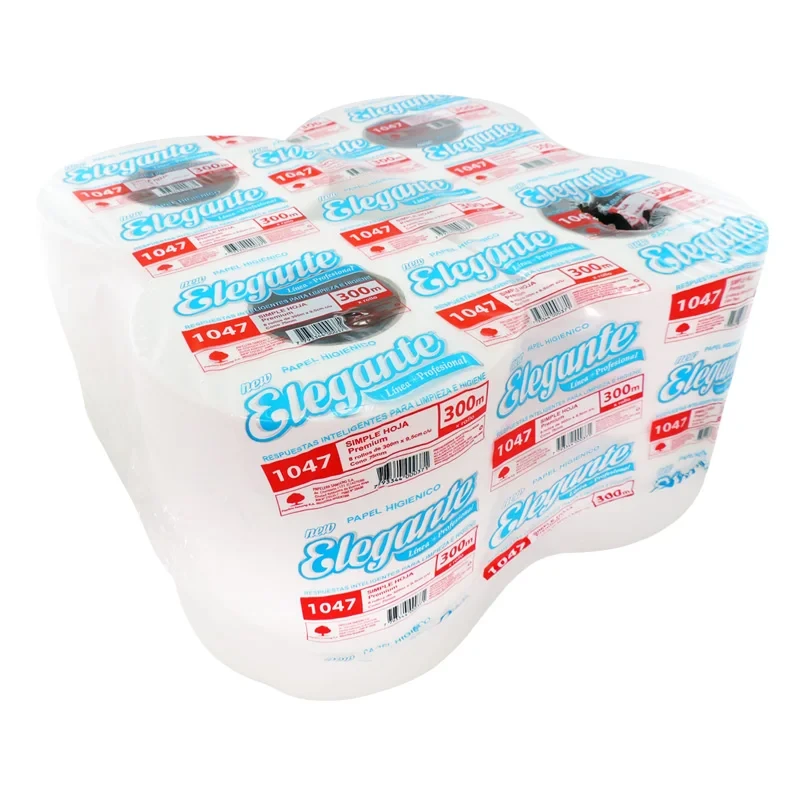 PAP.HIG. ELEGANTE 8x300mts CONO 75 H/S