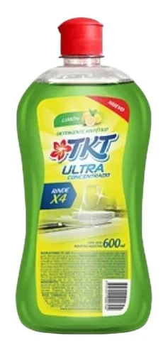 DETERGENTE TKT CONCENTRADO LIMON X600ML
