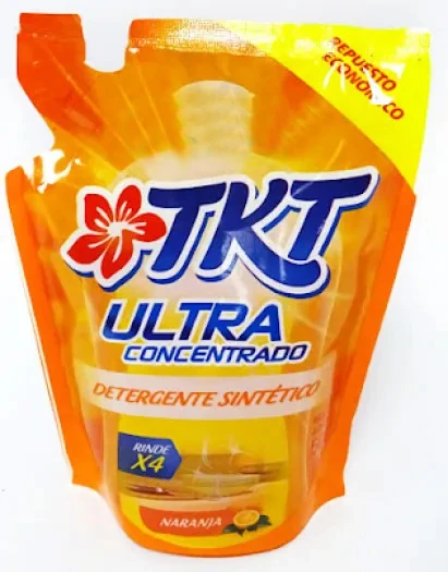 REPUESTO DETERGENTE TKT CONCENTRADO X500ML NARANJA