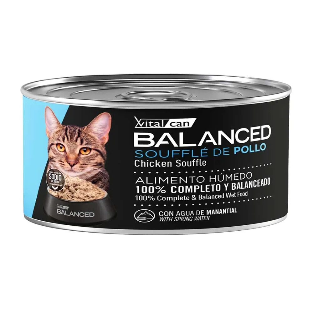 Balanced Souffle de Pollo Gato Adulto