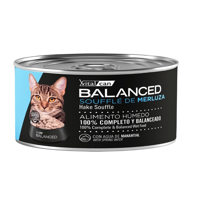 Balanced Souffle de Merluza Gato Adulto