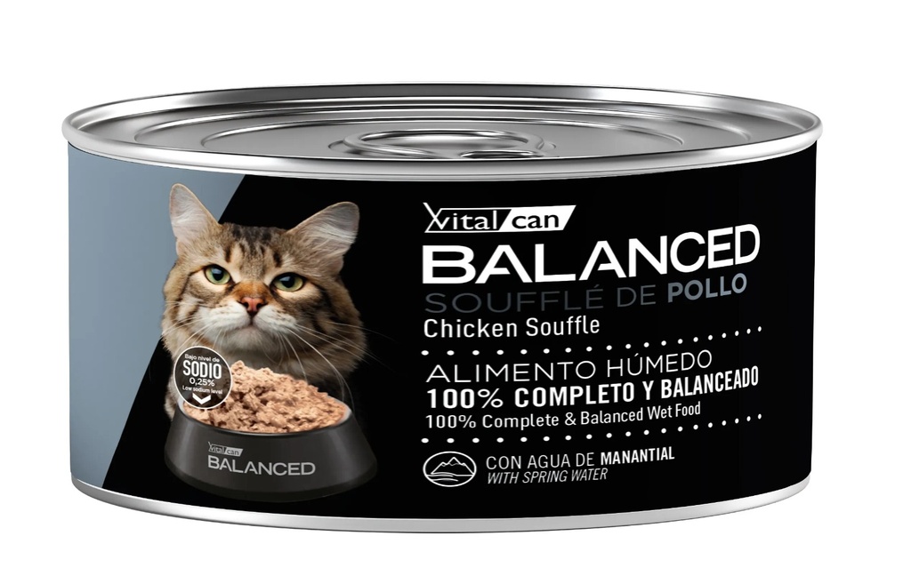 [132068] Balanced Souffle de Pollo Gato Senior (85 g x 12 u)