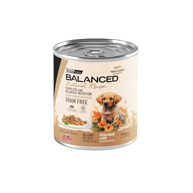 [132129] Natural Recipe Filetes Cordero Perro Cachorro (340 g x 12 u)