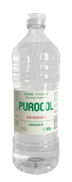ALCOHOL ETILICO 96° X 1LT