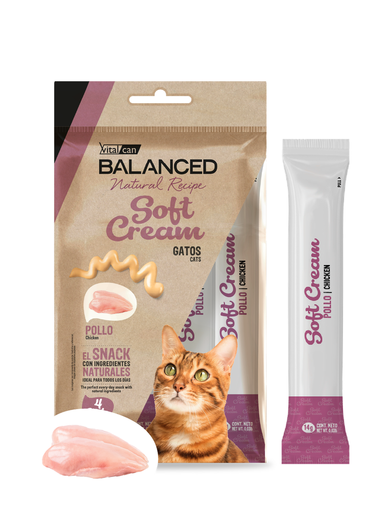 [131738] Natural Recipe Soft Cream Gato Pollo