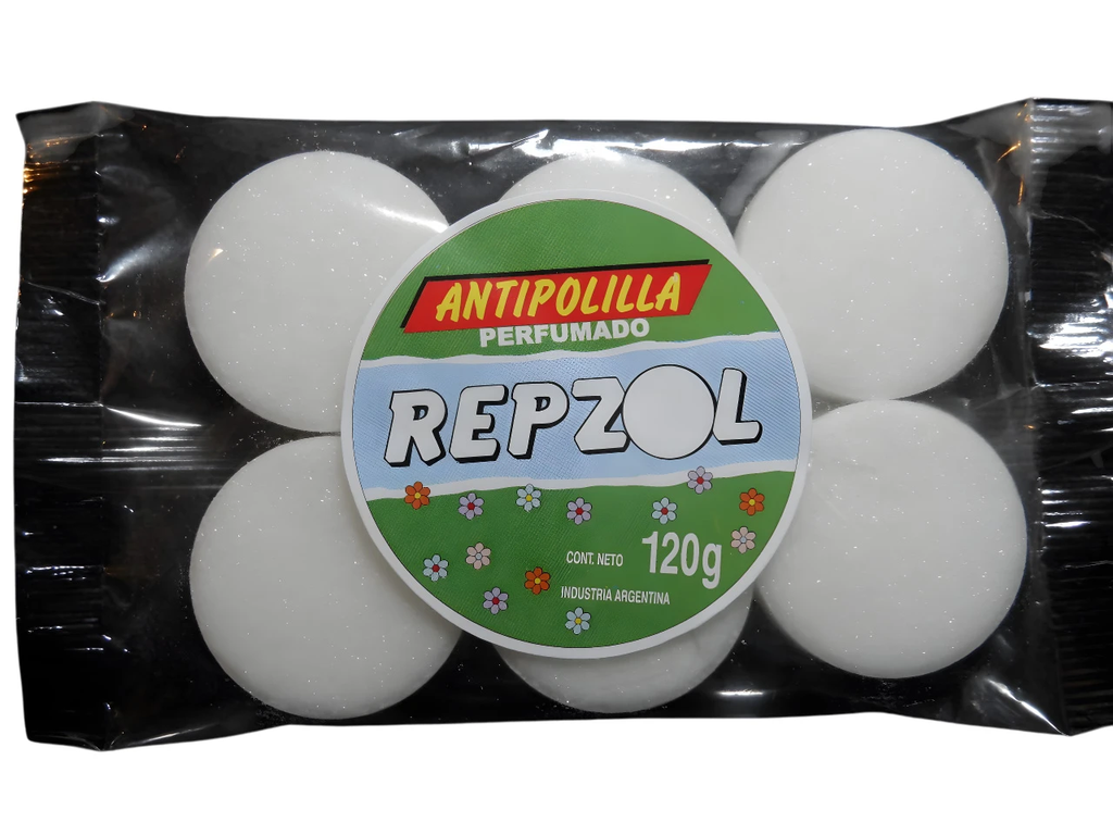 ANTIPOLILLA SOLIDO PASTILLAS REPZOL 120GRS