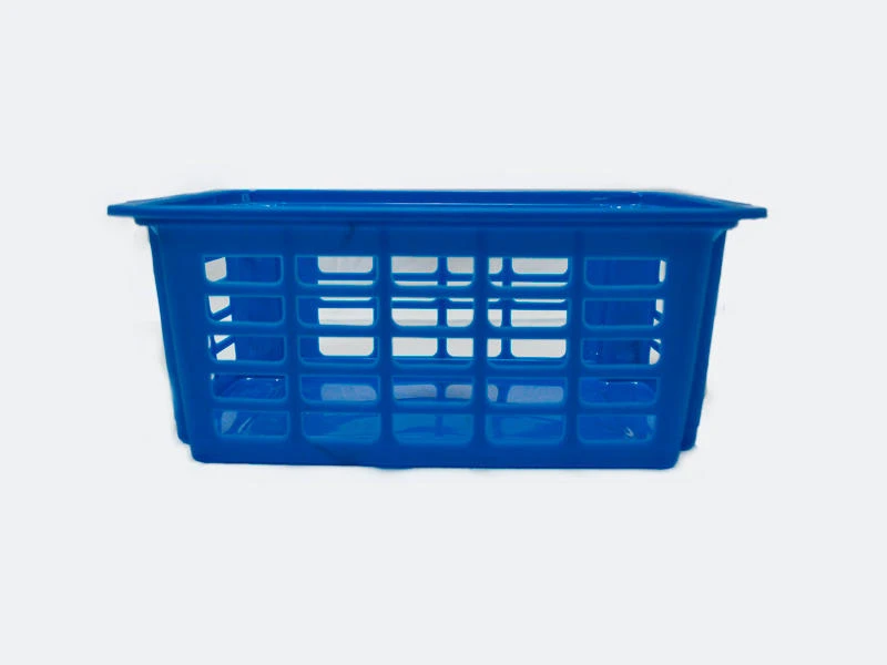 CANASTO CALADO RECTANGULAR APILABLE 35LTS COLORES