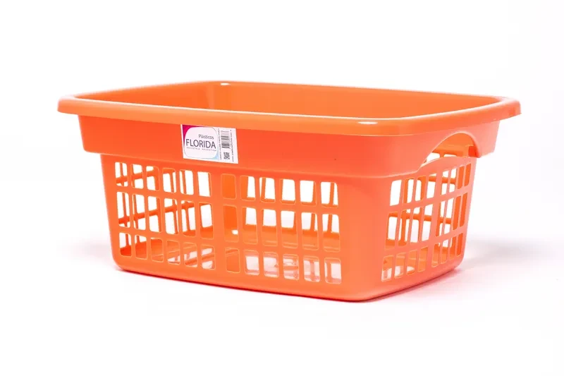 CANASTO CALADO RECTANGULAR ROPA GRANDE FLORIDA