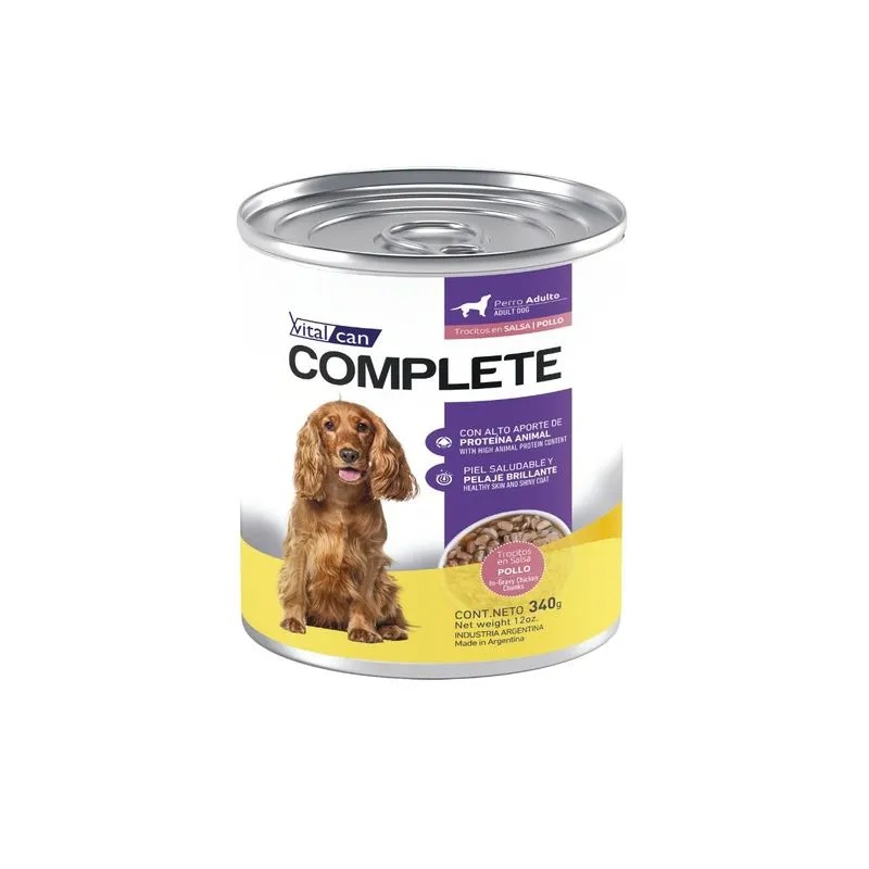 [132191] Complete Trocitos en Salsa Pollo Perro Adulto (340 g x 12 u)