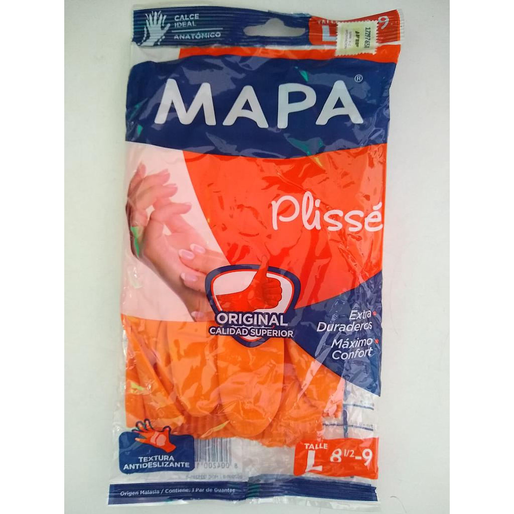 [GAR-9243] Guantes Mapa Plissé satinado talle M