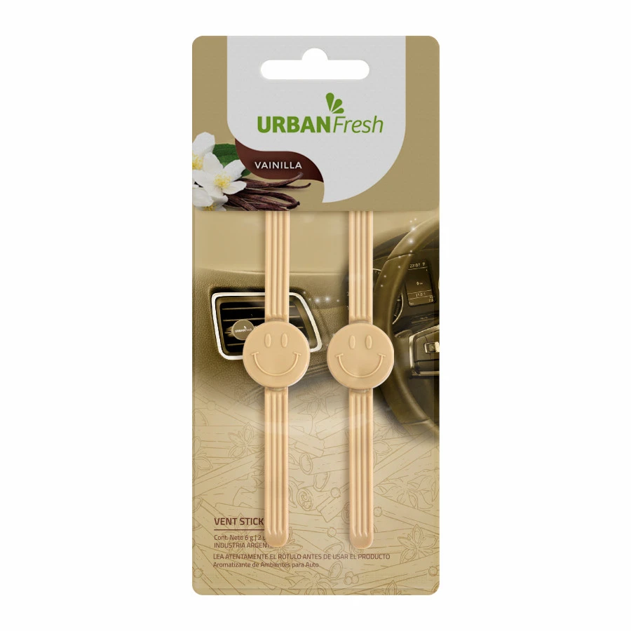 VENT STICK AUTO URBAN FRESH VAINILLA