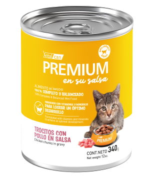 [132179] Premium en su Salsa Pollo Gato Cachorro